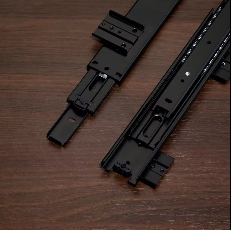 Factory Wholesales 45mm Keyboard Ball Bearing Drawer Slides - Telescopic Rail and ODM