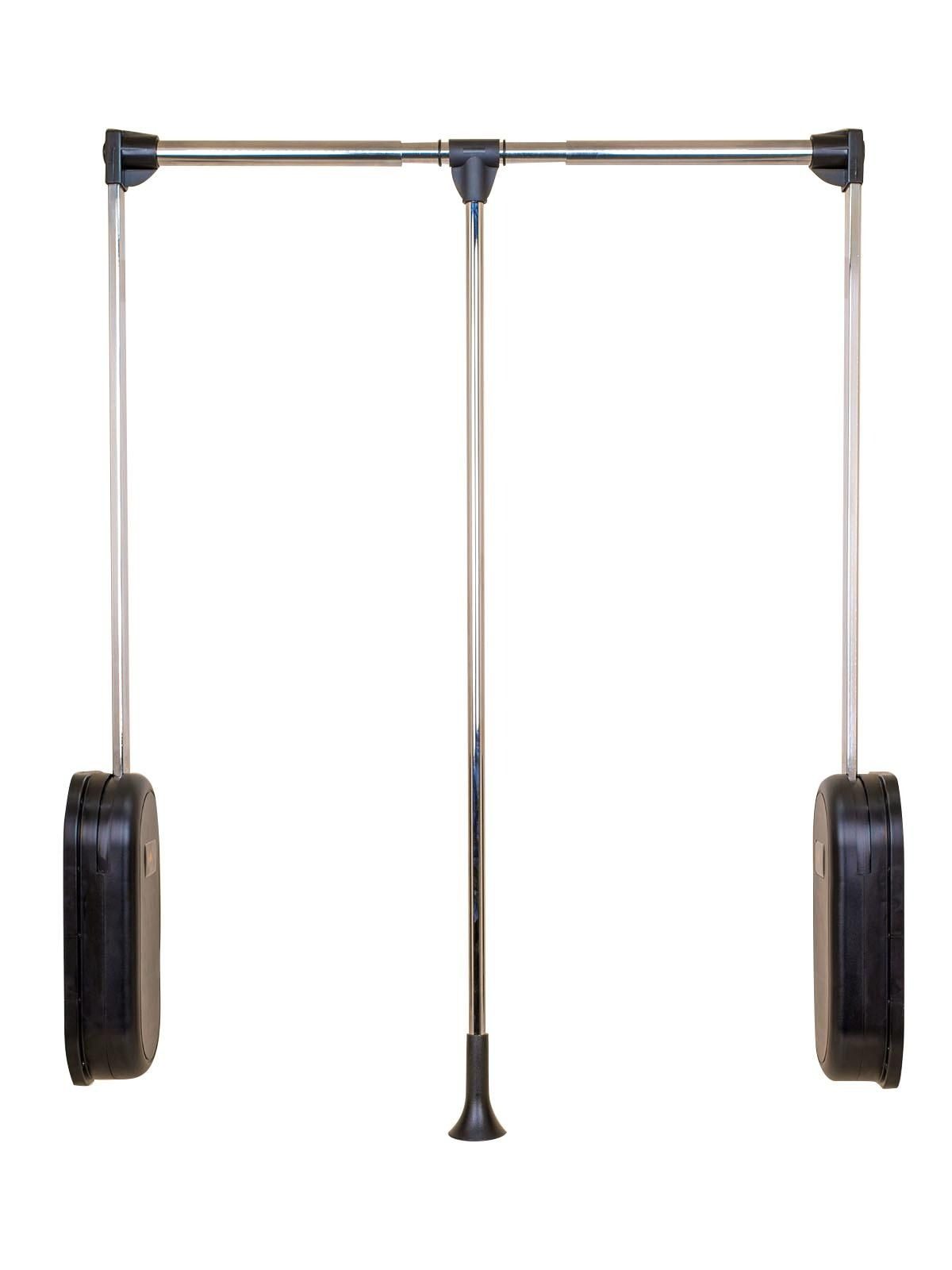 Heavy-Duty Wardrobe Lift System Angle-Adjustable Soft Close Pull-Down Side Mounted Clothes Hanger for Kitchen -