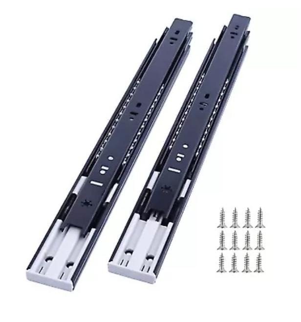 Best Selling 45mm Width Furniture Hardware Loading Capacity 99lbs Soft-Close Drawer Runners - Drawer Slides and Drawer R