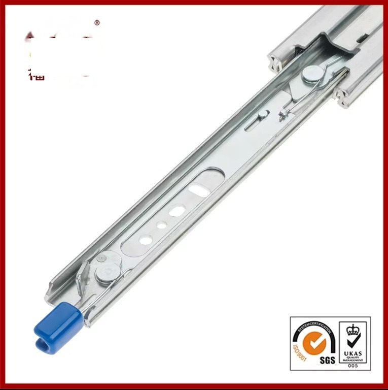 Foshan Factory ODM&OEM 76mm Width Loading Capacity 225kgs Ball Bearing Telescopic Drawer Slide - Drawer Slides a
