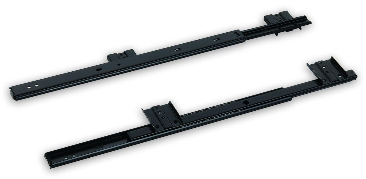 All Metal 27mm Keyboard Drawer Slides Tray Slide Rail Rack No Adjustment - 2026 Drawer Tray Slide Rail Rack, Drawer Slid