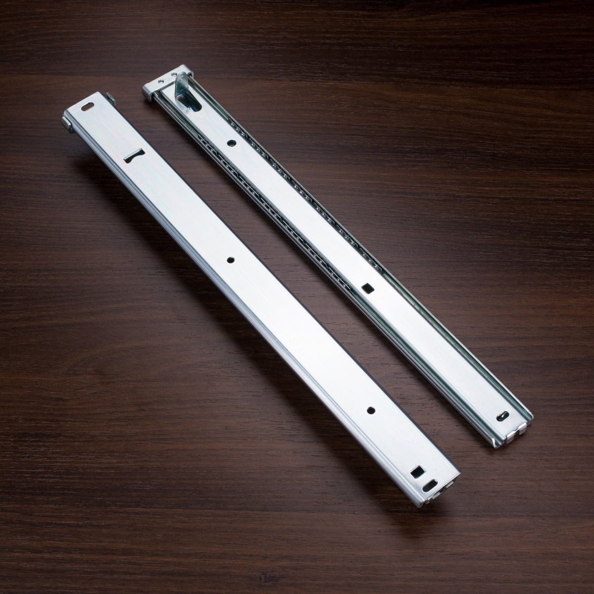 27mm 2 Section Drawer Rails Reinforced Pull Ball Bearing Slides for Cabinets - 2026 27mm Reinforced Pull Tab Slides, Rei