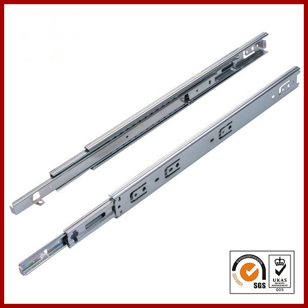 OEM 45mm Cabinet Hardware Bayonetstelescopic Drawer Slide with Ball Bearings - Drawer Slide and Telescopic Drawe