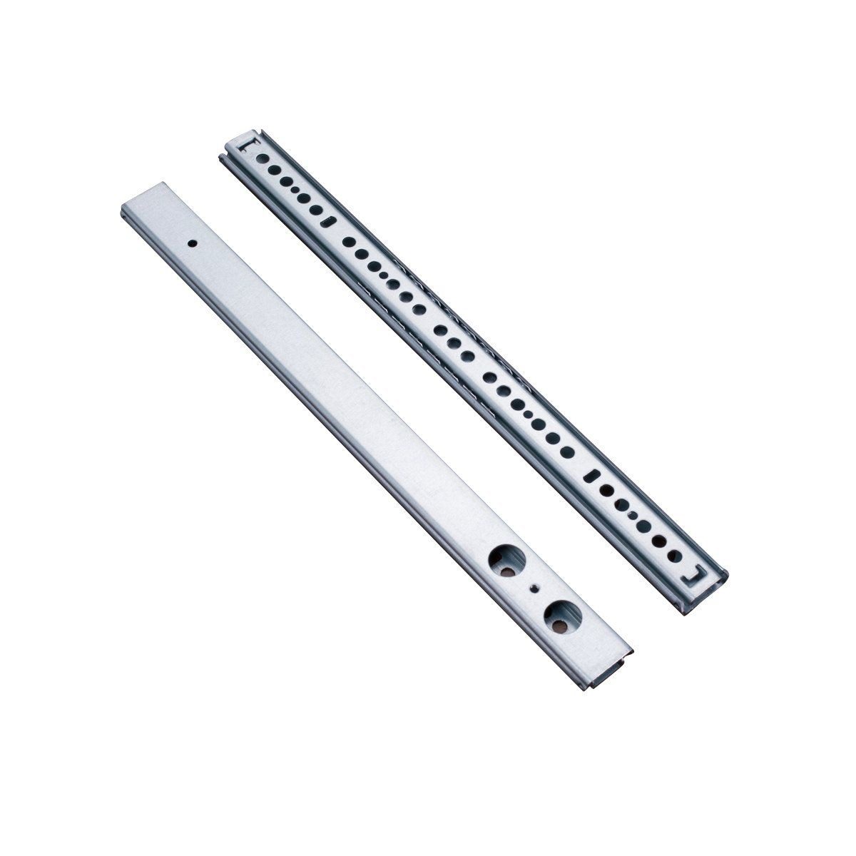 Modern 27mm Two Way Galvanized Ball Bearing Slides 2 Section for Cabinets - 27mm Two Way Slides and Two Way Galvanized S